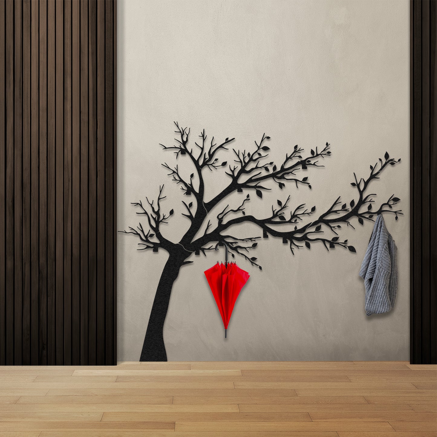 EXTRA LARGE Branch Coat Rack Metal Wall Hanger, Metal Wall Hanger, Metal Wall Decor Hooks, Modern Coat Rack Entryway Decor, Metal Wall Decor