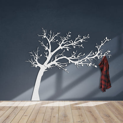EXTRA LARGE Branch Coat Rack Metal Wall Hanger, Metal Wall Hanger, Metal Wall Decor Hooks, Modern Coat Rack Entryway Decor, Metal Wall Decor